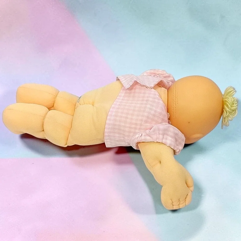 VTG 1985 Cabbage Patch Kids Preemie Doll Frank Emery Coleco Boy Green Eyes 16